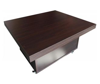 Masa cafea pliabila Spectral Mobila, wenge