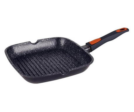 Tigaie grill marmorata,1.3 litri, berlinger haus, 28 cm, granit diamond line, bh 1105