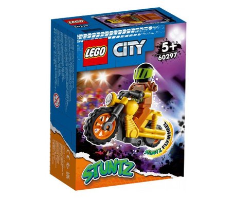 LEGO CITY MOTOCICLETA DE CASCADORIE PENTRU IMPACT 60297