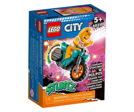 LEGO CITY MOTOCICLETA DE CASCADORII CU GAINA 60310