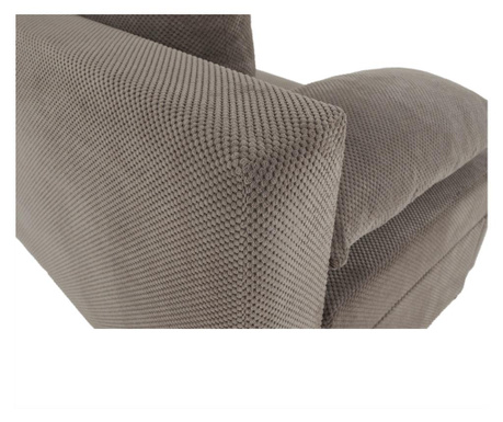 Kihúzható kanapé bézs textil kárpitozással Feriha 195x88x90 cm