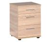 Noptiera Adore Trendline, 3 sertare, 40 x 57 x 39 cm - Bej