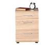 Noptiera Adore Trendline, 3 sertare, 40 x 57 x 39 cm - Bej