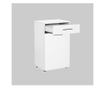 Dulap baie cu cos de rufe Adore Diamond, sertar, alb lucios, 52 x 83 x 38 cm