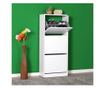 Pantofar Adore Slim, 3 compartimente, capacitate 12 perechi incaltaminte, 51 x 119 x 26 cm - Alb