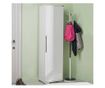 Dulap multifunctional Adore Diamond, 8 rafturi , Usa reversibila, Alb 50 x 35 x 187  Cm - Alb