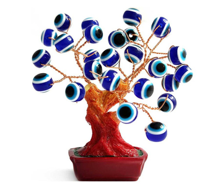 Copacel ochi norocosi, popular ochiul lui Horus albastru, obiect de protectie casa si spatiul de lucru, potenteaza intelepciunea