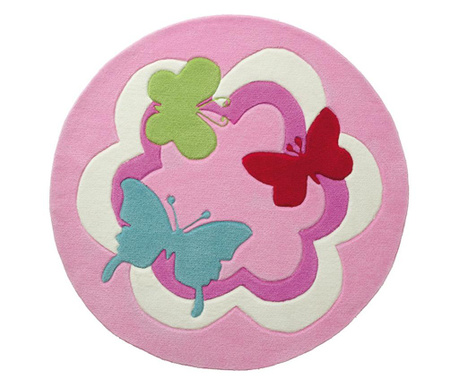 Covor Copii & Tineret Butterfly Party Butterfly Party 100x100 cm