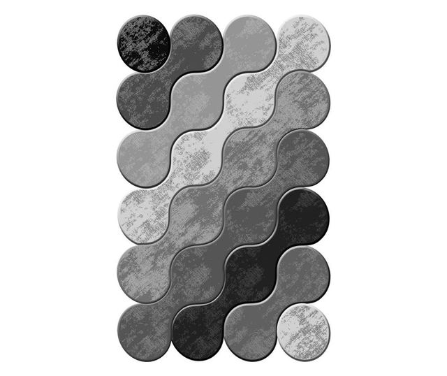 Covor Oyo Concept, Woo, 80x200 cm, multicolor