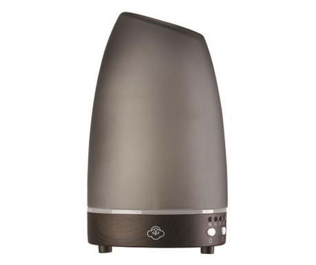 Difuzor aromaterapie cu ultrasunete, serene house - astro grey  9x9x15.5 cm