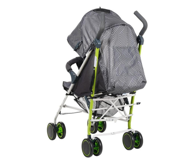 Детска количка felis, До 15 кг, 6 + месеца, Регулируема, Зелен/Сив