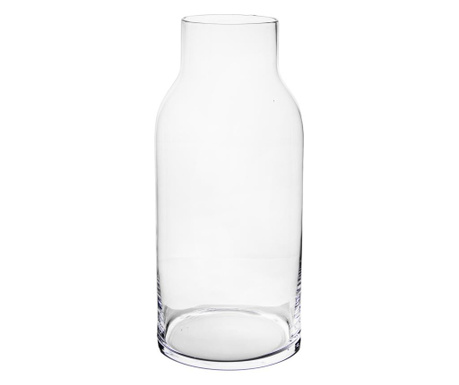 Vaza sticla transparenta, 50x22x22 cm
