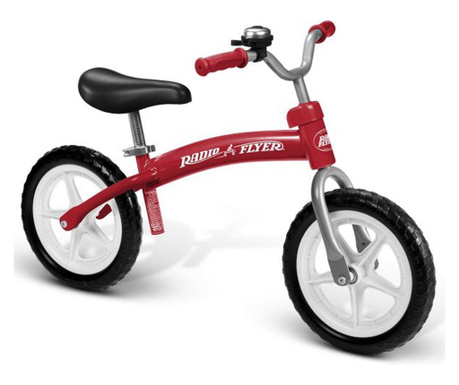 Bicicleta fara pedale radio flyer glide & go balance bike, 2-5 ani  34x15x73 cm