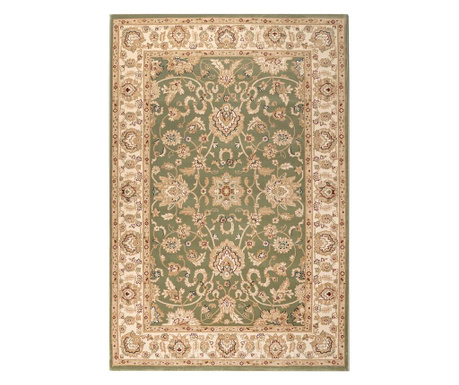 Covor sintetic atlas 8330-1-41366, 80x150cm, verde-oliv, model clasic Atlas