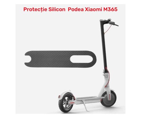 Covoras protectie podea din silicon antialunecare pentru trotineta electrica scuter xiaomi mijia m365, gri  46x10x1cm