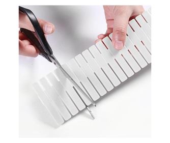 Set 4 organizatoare pentru sertar, albastru