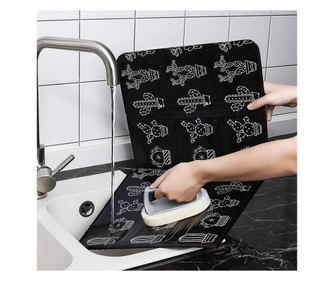 Protectie aragaz antistropire pentru gatit, alb 33x85 cm