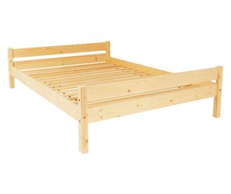 Pat sally 2/2, dublu, 160 x 200 cm, natur