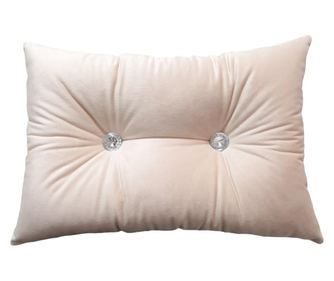 Perna decorativa, catifea premium, crem rose, 30/45 cm, Fashion Story Home