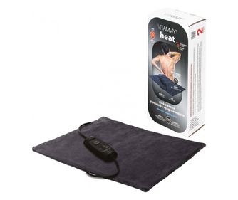 Електрическа възглавница VITAMMY Heat JY6500, за гръб и врата, Тъмно сив