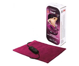 Електрическа възглавница VITAMMY Heat JY6500 Ruby, за гръб и врата, Рубинено червен
