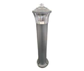 Stalp Iluminat Exterior RFAN, Model E239011, Material Aluminiu, 1 x E27, IP65, Negru