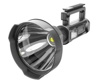 Proiector Reincarcabil USB RFAN, Ultra-Luminos, 2000 W, Acumulator Litiu, Rezistent la Apa, Negru/Gri
