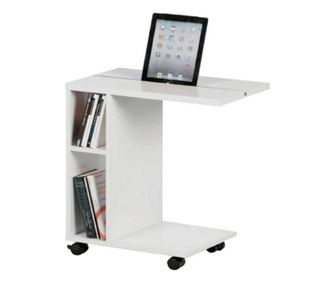 Niden fehér mdf asztal 40x24x50 cm