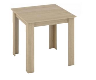 Kraz Sonoma Tölgy MDF Étkezőasztal 80x80x75 cm