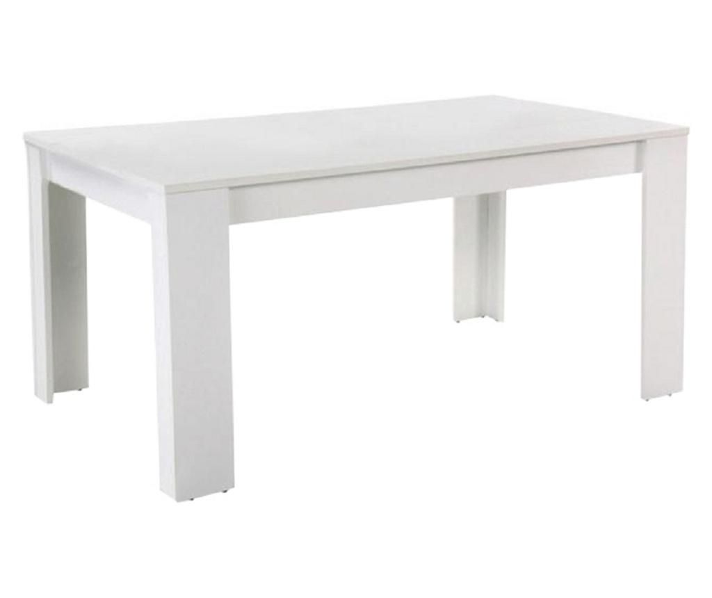 Tomy Fehér MDF Étkezőasztal 160x90x75 cm