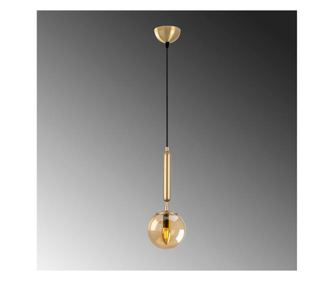 Lustra Fulgor, King, corp din metal, no bulb included, max. 60 W, E14, auriu, 15x15x49 cm