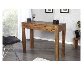 Birou de birou, culoare lemn, 100x75x40 cm