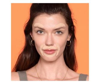 Plasturi antirid Apricot cu acid hialuronic pentru ridurile de expresie ale fetei, 100 buc