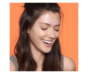 Plasturi antirid Apricot cu acid hialuronic pentru ridurile de expresie, reutilizabile, 3 buc, 30 tratamente