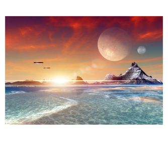 Fototapet Invazie in univers, 250 x 200 cm