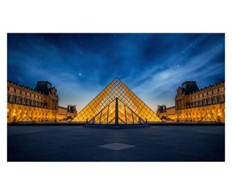 Fototapeta za zidove samoljepljiva i periva muzej Louvre