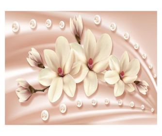 Fototapeta apstraktni floralni  400x250 cm