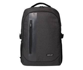 Rucsac universal, scoala, laptop, rezistent la stropi de apa marca Weplus wp7017bk negru