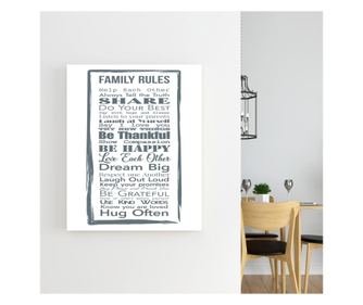 Картина - family rules