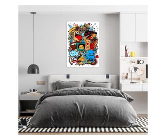 Teen Картина – colorful doodles