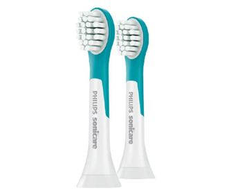 Set od 2 glave Philips Sonicare za djecu, standardna veličina, pričvršćivanje klikom, Healthywhite+, srednja tvrdoća čekinja