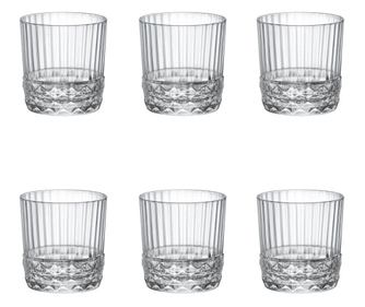 Bormioli rocco america '20s set 6 pahare cocktail 370ml