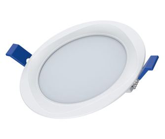 SPOT INCASTRAT ROTUND LED-LUNUS RONDO 12W 6500K (LR) + TV (1.19lei/buc