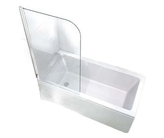 Paravan pentru cada Optima Monden, 800x1400, sticla securizata 6mm, profil cromat