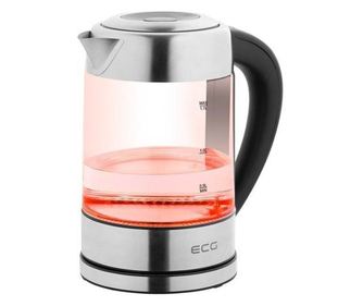 Cana fierbator din sticla ECG RK 1777 iluminare colora, 1,7 L, 2200 W, LED