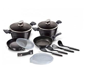 Set oale marmorate 13 pese Carbon Pro Berlinger Haus BH 7059