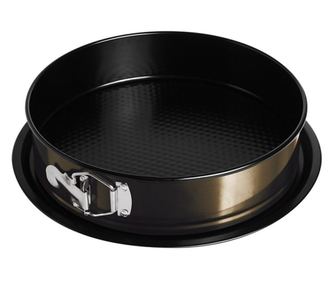 Tava marmorata rotunda cu fund detasabil 26x6.8cm Shiny Black Berlinger Haus BH 6808