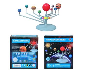 Sistemul Solar 3D, Planetarium DIY, de pictat