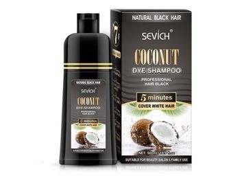 Sampon de vopsire a parului Rapid, Negru, Nuca de Cocos, Professional, Sevich, 500ml