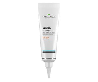 AKNSUN Crema cu SPF 50+ Matifianta, pentru Ten Acneic si Gras, Bio Balance, 40 ml